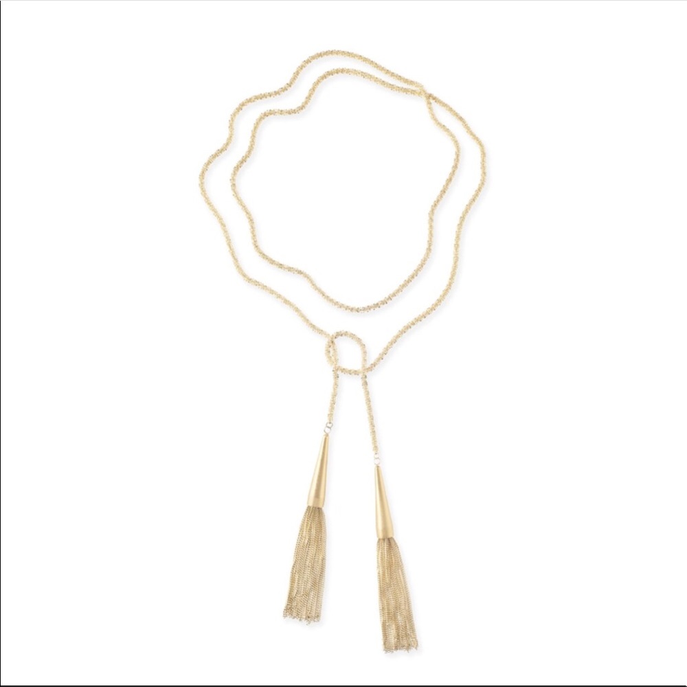Kendra Scott Phara gold necklace